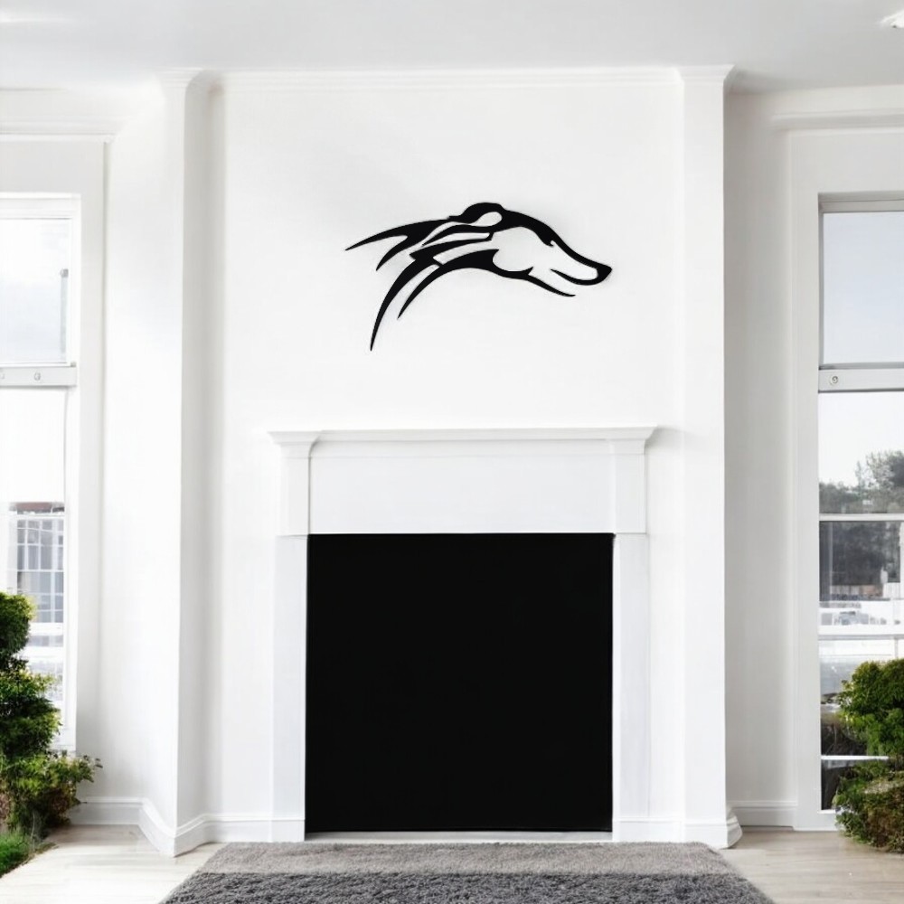 Greyhound wall art